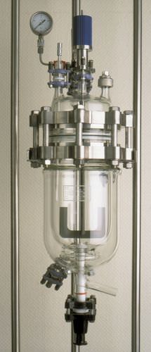 Réacteur à cuve agitée - 3 bar - NORMAG Labor- und Prozesstechnik GmbH - de laboratoire / sous pression