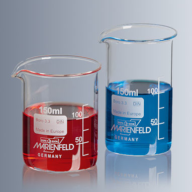 Becher gradué - 4110 series - Paul Marienfeld GmbH & Co. KG - en verre