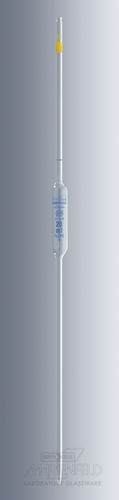 Pipette mono-canal - Paul Marienfeld GmbH & Co. KG - volumétrique / en verre borosilicaté / manuelle