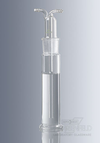 Flacon laveur de Dreschel - 100 - 500 ml - Paul Marienfeld GmbH & Co. KG - en verre borosilicaté / avec insert