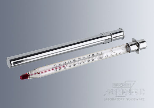 Thermomètre à dilatation de liquide - -10 °C ... +100 °C - Paul Marienfeld GmbH & Co. KG - analogique / pour montage en surface / industriel