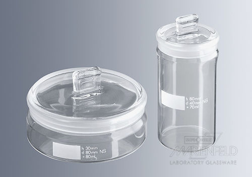 Bouteille de pesage - 10 - 80 ml - Paul Marienfeld GmbH & Co. KG - en verre borosilicaté