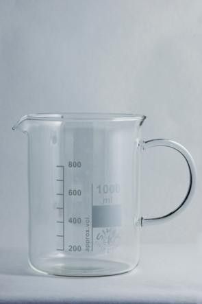 Becher gradué - 5 - 1 000 ml - Dixon Glass Ltd - en verre