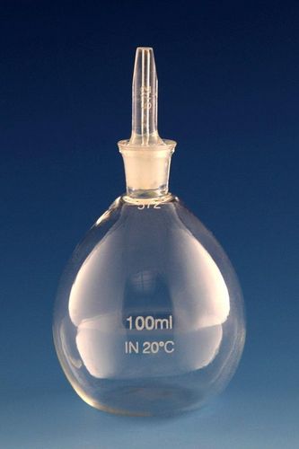 Pycnomètre en verre - 10 - 100 ml - Dixon Glass Ltd
