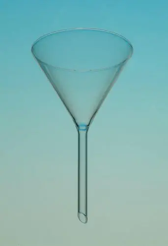 Entonnoir Verre Laboratoire Entonnoir En Verre Neolab 7049 - Diamètre 120 Mm, Manche 120 Mm - Autoclavable Verrerie Angle 60
