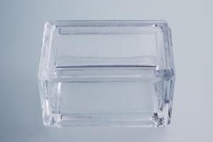 Cuve à coloration de Schiefferdecker - Dixon Glass Ltd - en verre / horizontale