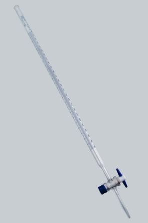 Burette avec robinet droit - 25 ml - Dixon Glass Ltd