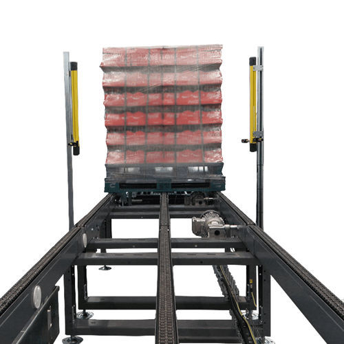 Convoyeur à chaînes - Atlanta Packaging UK LTD - de transport / de palettes