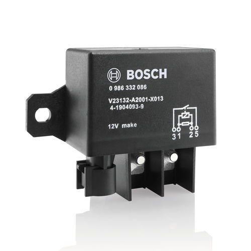 Relais électromécanique 24 Vcc - 0986332091 - Robert Bosch GmbH - 2NO / de puissance / à vis