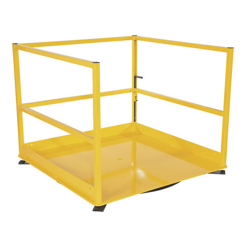 Barrière-écluse d'accès - MEZZ-R5-4848 - Vestil Manufacturing - tournante