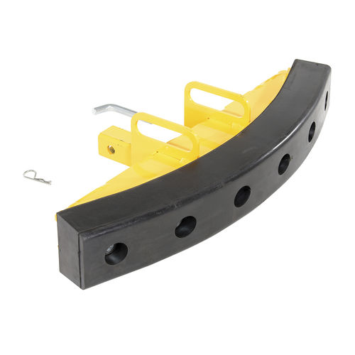 Bumper en caoutchouc - RPB-2 - Vestil Manufacturing - en acier / antichoc