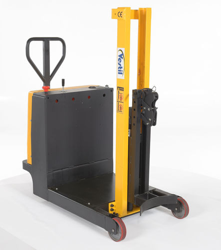 Gerbeur pour fûts - DRLT series - Vestil Manufacturing - électrique / manuel / à conducteur accompagnant