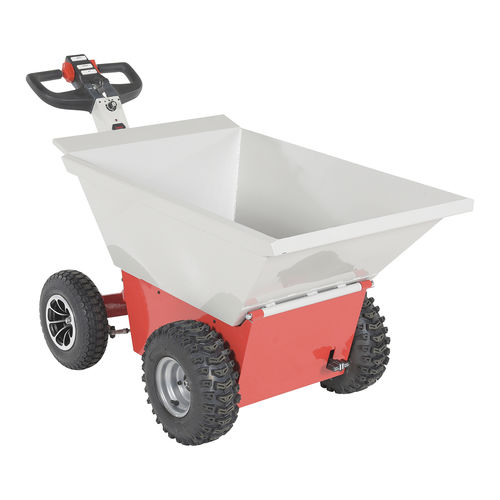 Dumper sur chariot motorisé - PDC-1000-33 - Vestil Manufacturing - électrique / à déchargement frontal