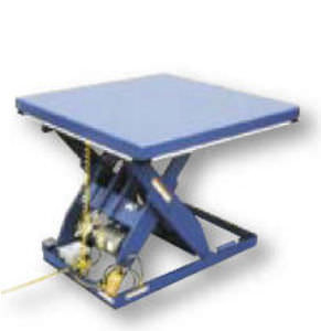 Table élévatrice à simple ciseaux - EHLT series - Vestil Manufacturing - hydraulique / stationnaire