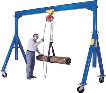 Portique sur roulettes - FHS, AHS series - Vestil Manufacturing - pour atelier