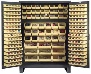 Armoire d'atelier - VSC series - Vestil Manufacturing - sur pieds / à casiers / en polypropylène