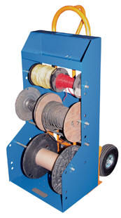 Chariot de manutention - WIRE-D series - Vestil Manufacturing - en acier / porte-bobine