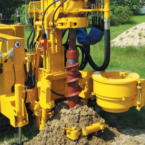 Tarière hydraulique - HBS series - Nordmeyer SMAG Mining & Drilling Technologies GmbH - hélicoïdal / creux