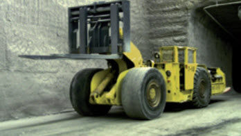 Chariot élévateur diesel - ARKTUR 15 t - Nordmeyer SMAG Mining & Drilling Technologies GmbH - à conducteur porté assis / pour applications minières / à 4 roues