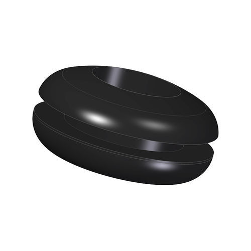 Passe-câble en EPDM - 1009 - A. Vogt GmbH & Co.KG - en caoutchouc silicone / traversant