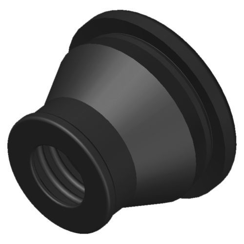 Passe-câble en caoutchouc - 0996 - A. Vogt GmbH & Co.KG - en EPDM / ouvert / antitraction