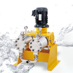 Pompe à membrane - TACMINA CORPORATION - à moteur hydraulique / industrielle / de refoulement
