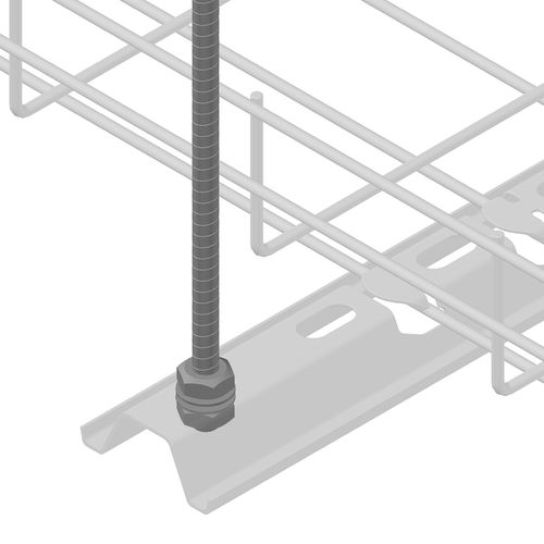 Tige filetée en acier inoxydable - VR series - VALDINOX - guidée
