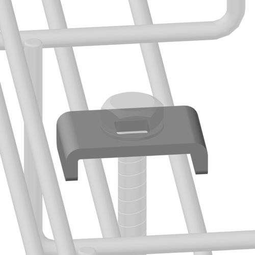 Plaque d'appui modulaire - CPU series - VALDINOX - en acier inoxydable