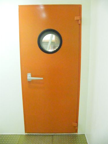 Porte acoustique - PM43 - SILENCIO, LDA. - battante / industrielle