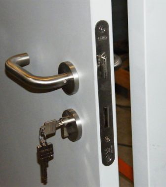 Porte battante - PM40 - SILENCIO, LDA. - en métal / industrielle / acoustique
