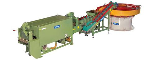Machine de tribofinition linéaire - ATC 200 - KROMAS - pour l'industrie / en continu