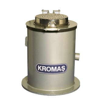 Sécheur à air chaud - 50 l | SK 50 K, SK 50 Y - KROMAS - centrifuge / continu / pour l'industrie chimique
