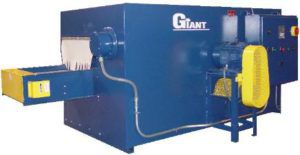 Sécheur à air chaud - GIANT FINISHING - continu / d'armoire