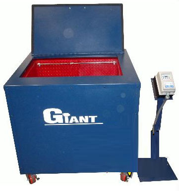 Machine de tribofinition polisseuse - Wedge (W)  - GIANT FINISHING - pour l'industrie / pour jantes / de métal