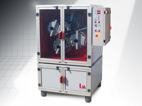 Machine de finition polisseuse - 120 - 170 rpm - LM srl - centrifuge / pour barres en fer