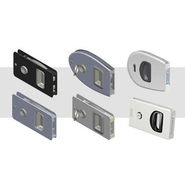 Loquet à clé - MF series - Southco Asia Ltd - en acier inoxydable / affleurant / de porte coulissante