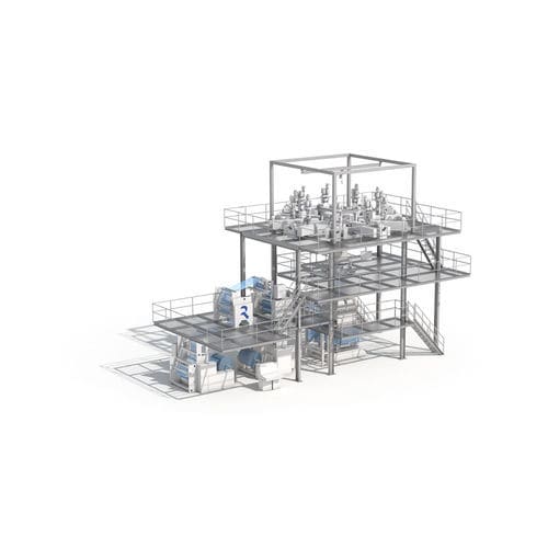 Ligne d'extrusion gonflage - EVO Aqua Cool - Reicofil - pour thermoplastiques