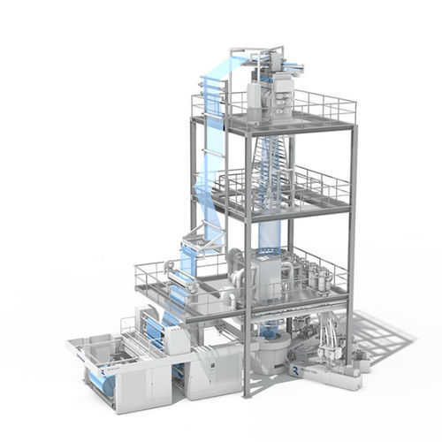 Ligne d'extrusion gonflage - EVO Bio - Reicofil - pour thermoplastiques