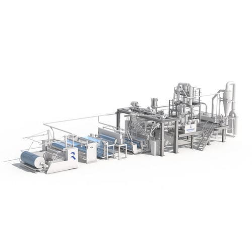 Ligne d'extrusion de film à plat - Reicofil - pour CPP / pour CPE