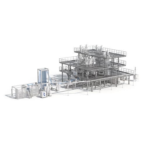 Ligne d'extrusion de plaques - Reicofil - pour thermoplastiques