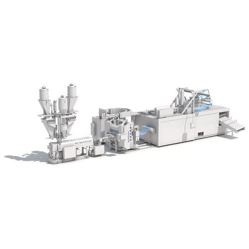 Ligne d'extrusion de plaques - Inline - Reicofil - pour thermoplastiques