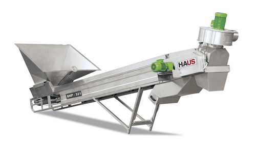 Convoyeur à bande - BKP-821 - HAUS CENTRIFUGE TECHNOLOGIES - incliné / pour aliments / pour l'industrie agroalimentaire