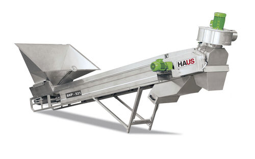 Convoyeur à bande - BKP-521 - HAUS CENTRIFUGE TECHNOLOGIES - incliné / pour aliments / pour l'industrie agroalimentaire