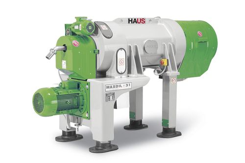 Décanteur pour huile d'olive - 7.5 kW | MAX 31 - HAUS CENTRIFUGE TECHNOLOGIES - centrifuge / horizontal
