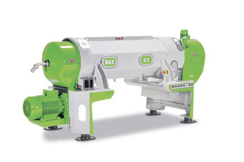 Décanteur pour huile d'olive - 30 kW | MAX 53 - HAUS CENTRIFUGE TECHNOLOGIES - centrifuge / horizontal