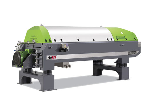 Décanteur pour huile d'olive - 140 t/d | DDV 5343 - HAUS CENTRIFUGE TECHNOLOGIES - centrifuge / horizontal