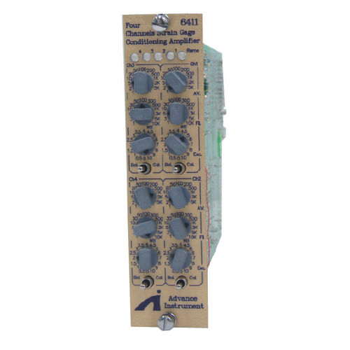 Amplificateur de signal - 6411  - Advance Instrument Inc. - conditionneur / électronique / pour jauge de contrainte