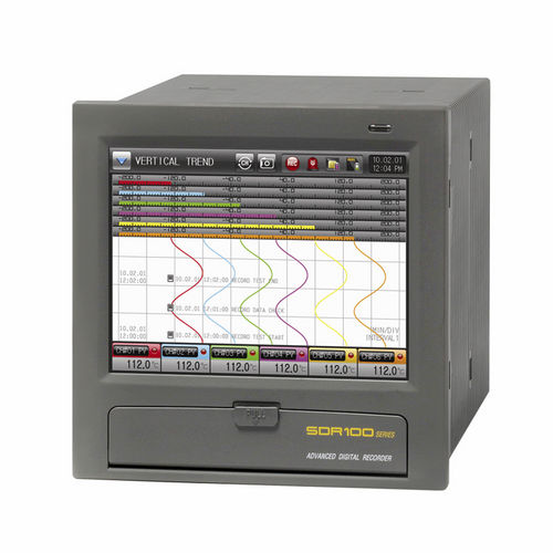Enregistreur sans papier - SDR112 - SAMWONTECH - avec écran tactile