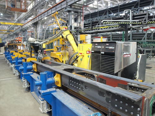 Cellule robotisée de soudage - Techvagonmash