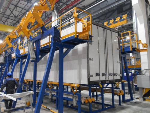 Poste de travail pour assemblage - Stand for insulated bodies assembly - Techvagonmash